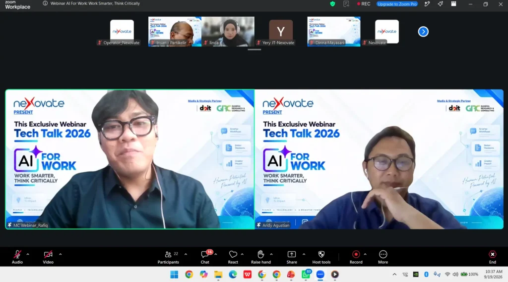 Webinar AI for Work: Work Smarter, Think Critically