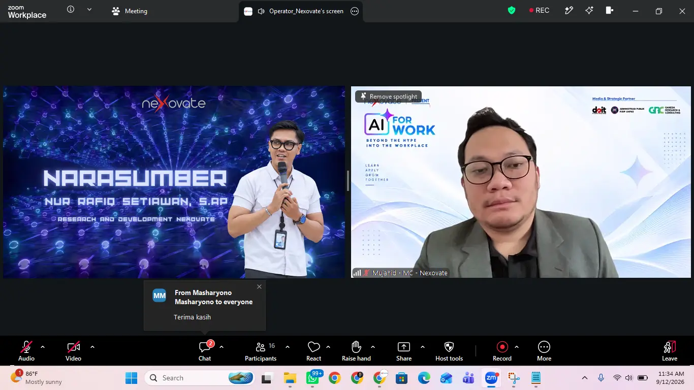 Webinar: AI For Work batch #1